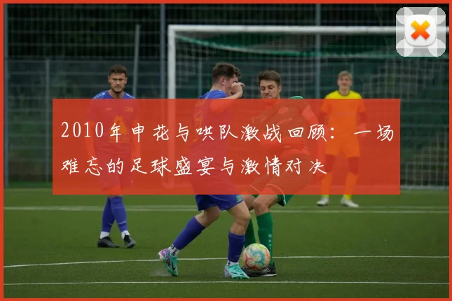2010年申花与哄队激战回顾：一场难忘的足球盛宴与激情对决